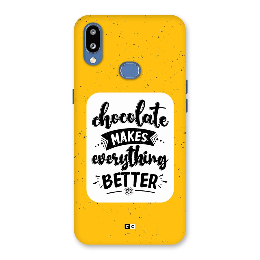 Makes Everything Better Back Case for Galaxy M01s