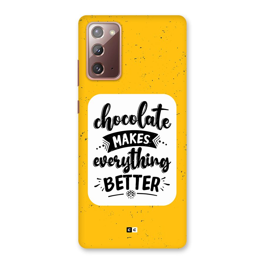 Makes Everything Better Back Case for Galaxy Note 20