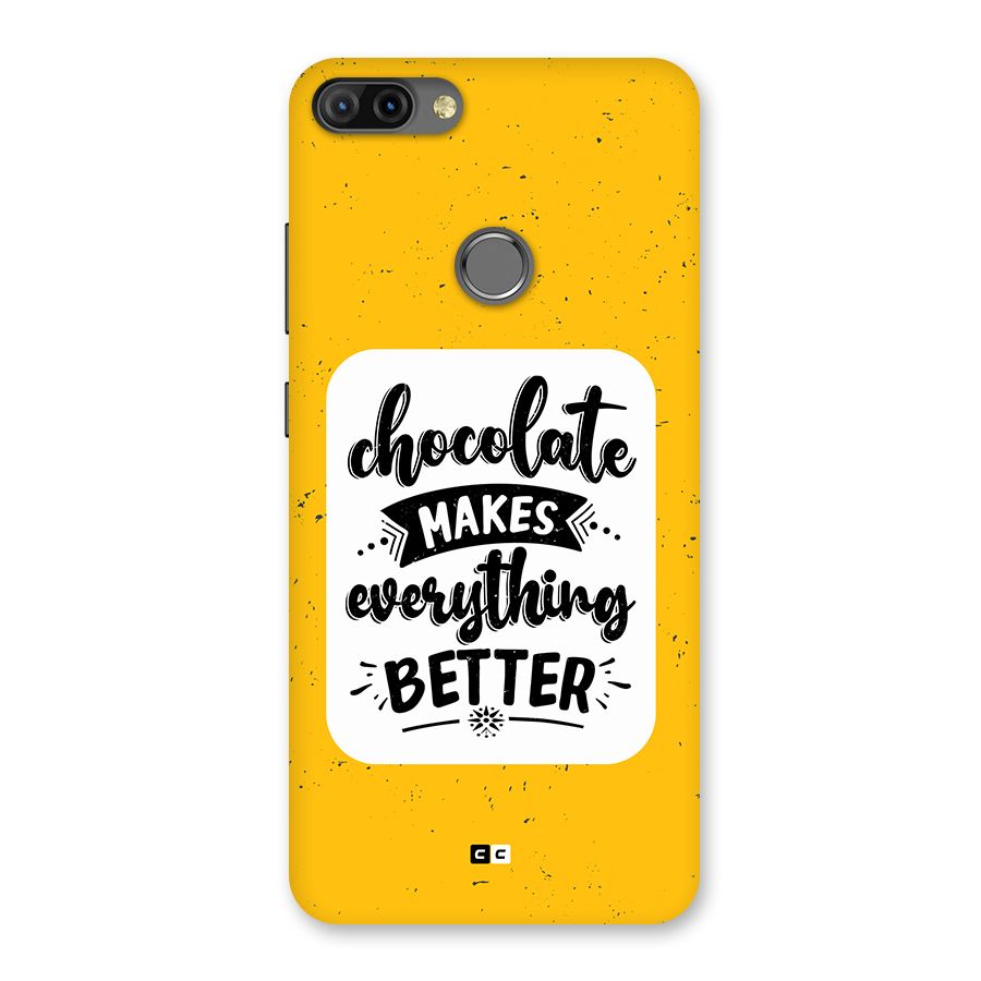 Makes Everything Better Back Case for Infinix Hot 6 Pro