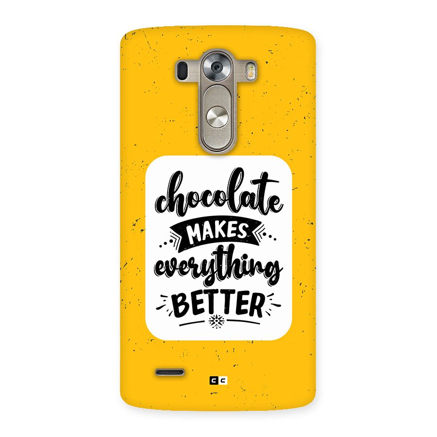 Makes Everything Better Back Case for LG G3