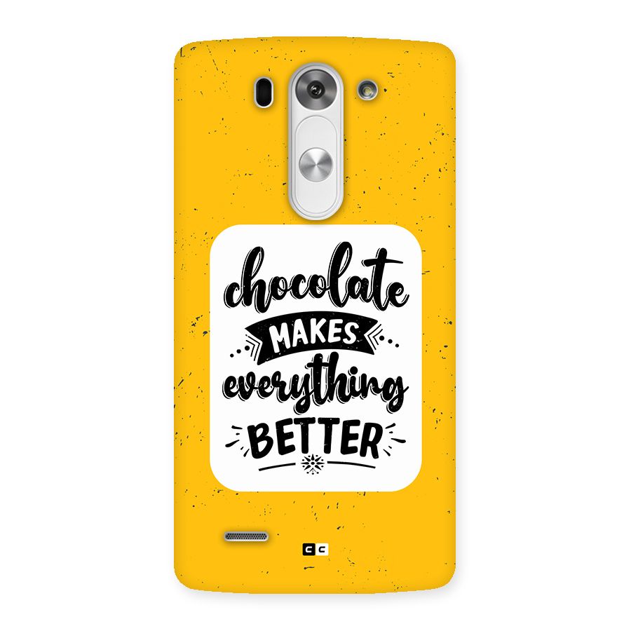 Makes Everything Better Back Case for LG G3 Mini