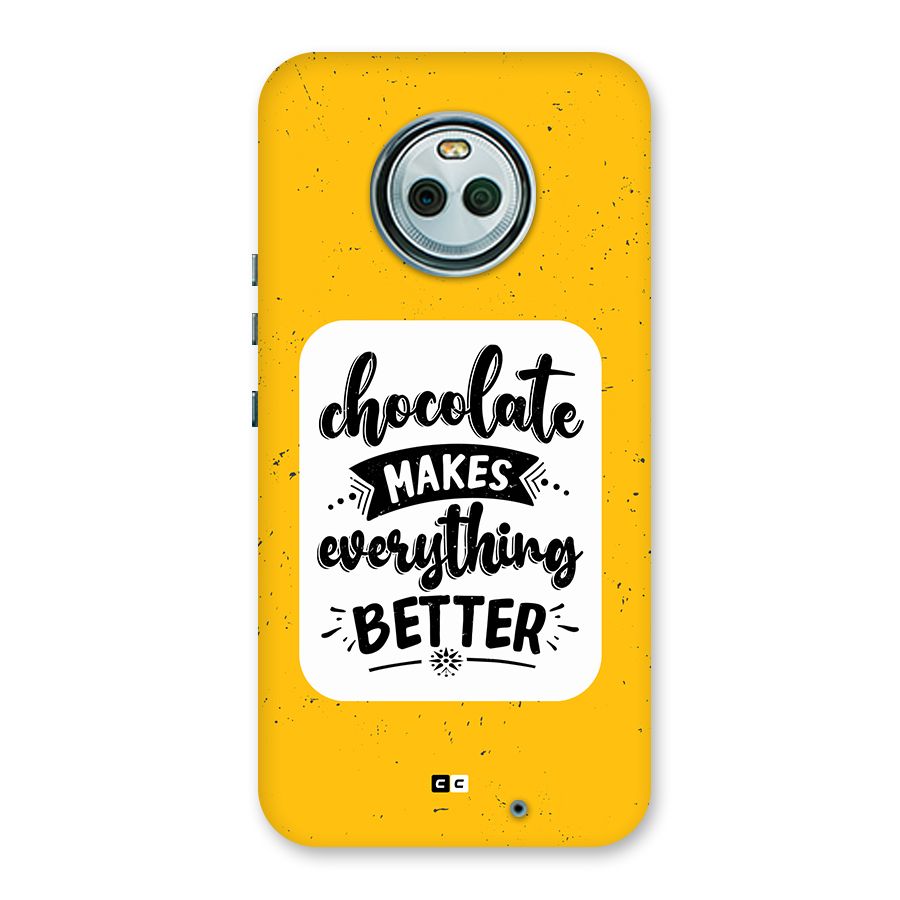 Makes Everything Better Back Case for Moto X4