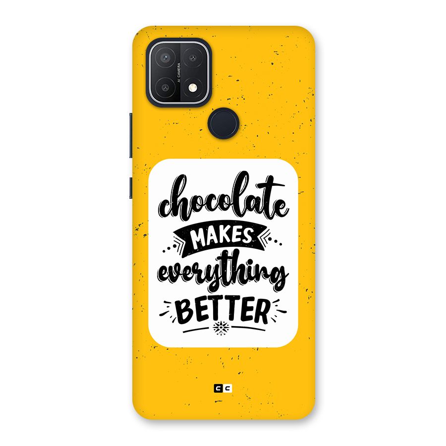 Makes Everything Better Back Case for Oppo A15s