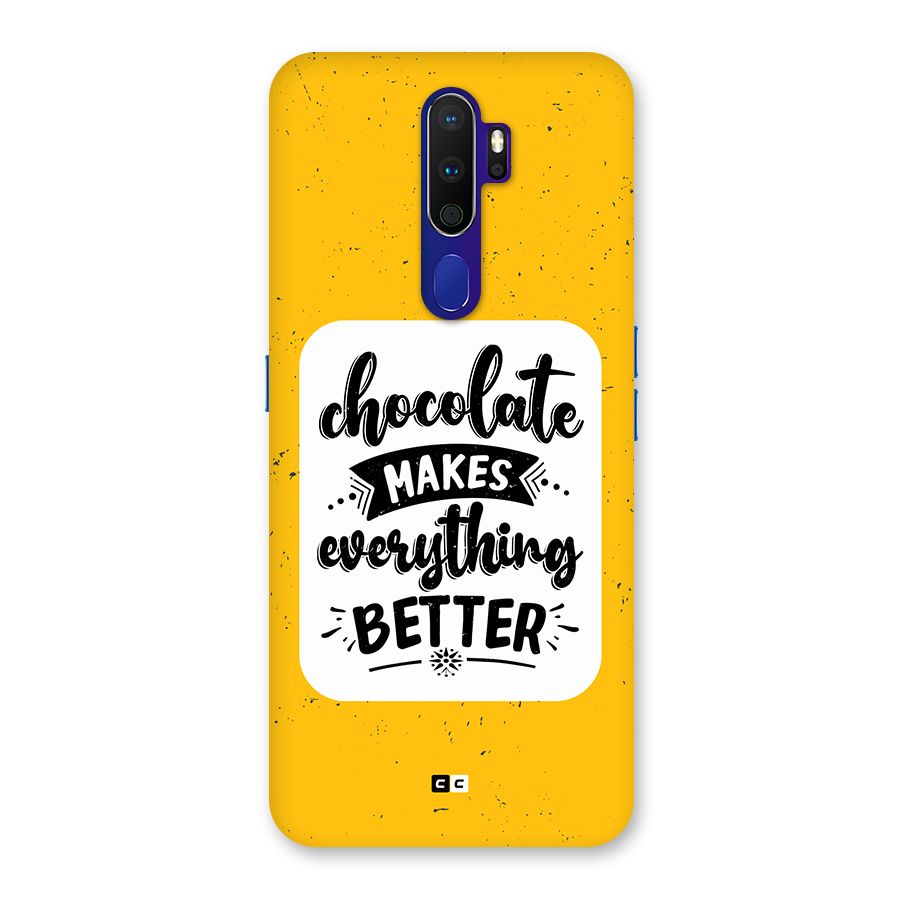 Makes Everything Better Back Case for Oppo A9 (2020)