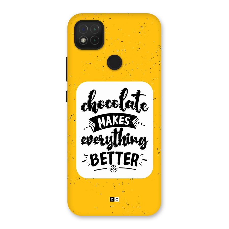 Makes Everything Better Back Case for Redmi 9 Activ