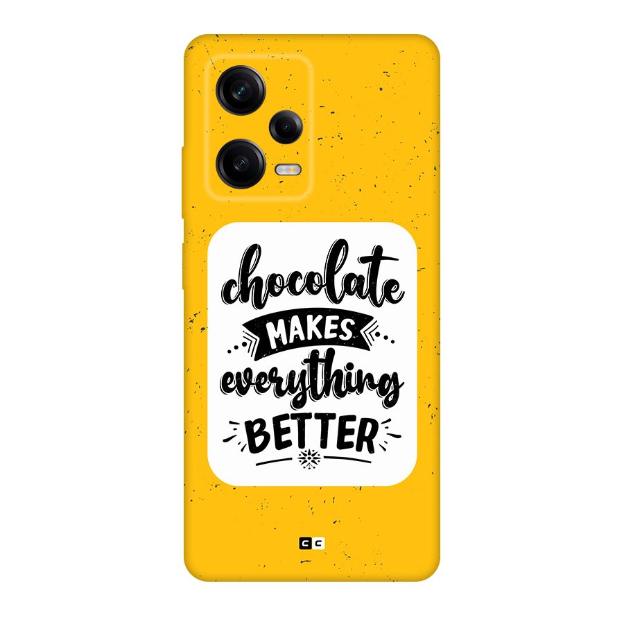 Makes Everything Better Back Case for Redmi Note 12 Pro