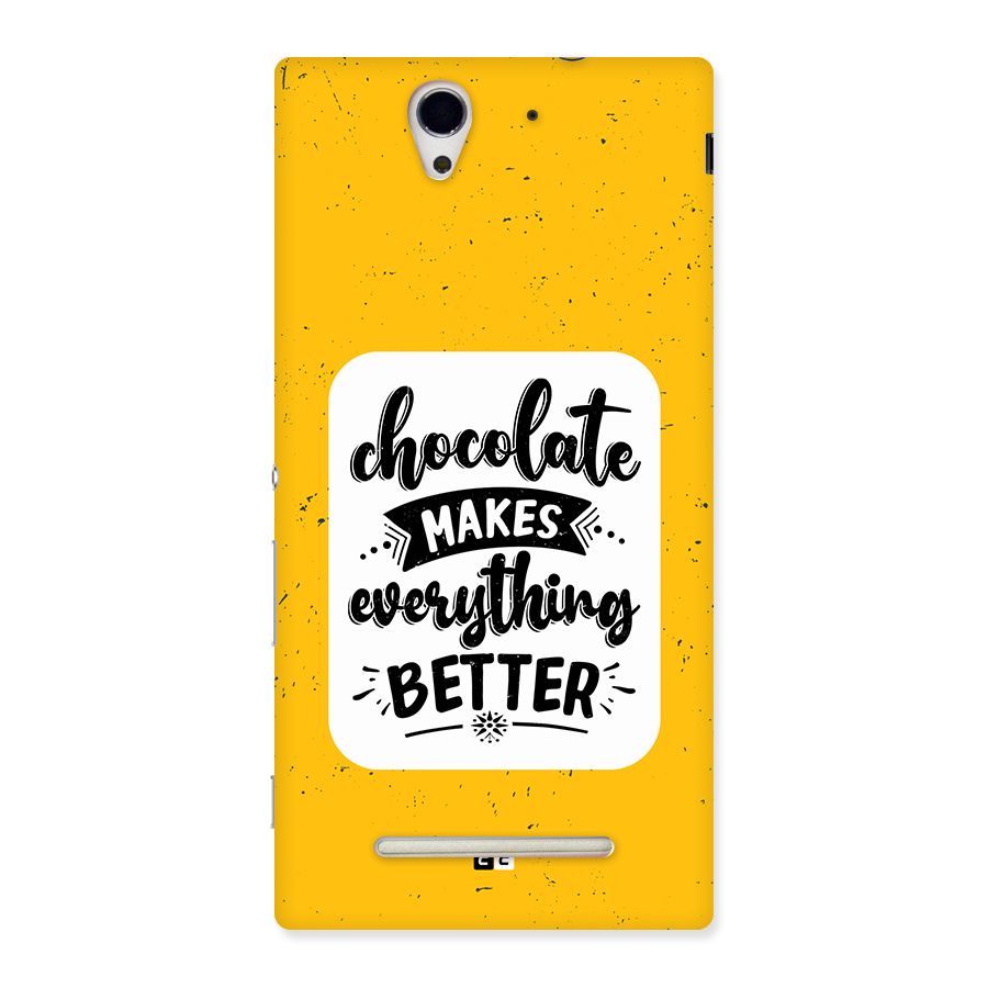 Makes Everything Better Back Case for Xperia C3