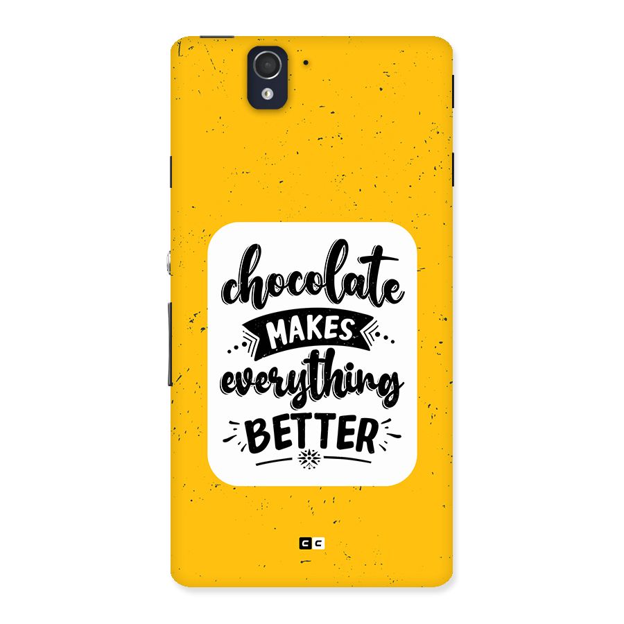 Makes Everything Better Back Case for Xperia Z