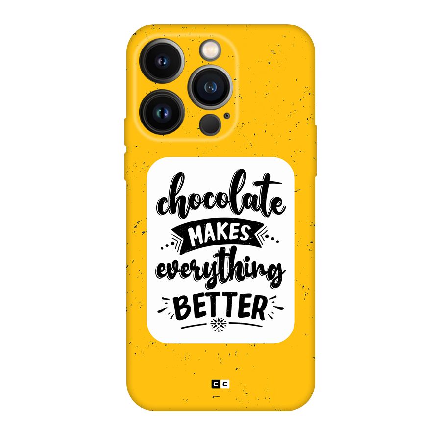 Makes Everything Better Back Case for iPhone 14 Pro