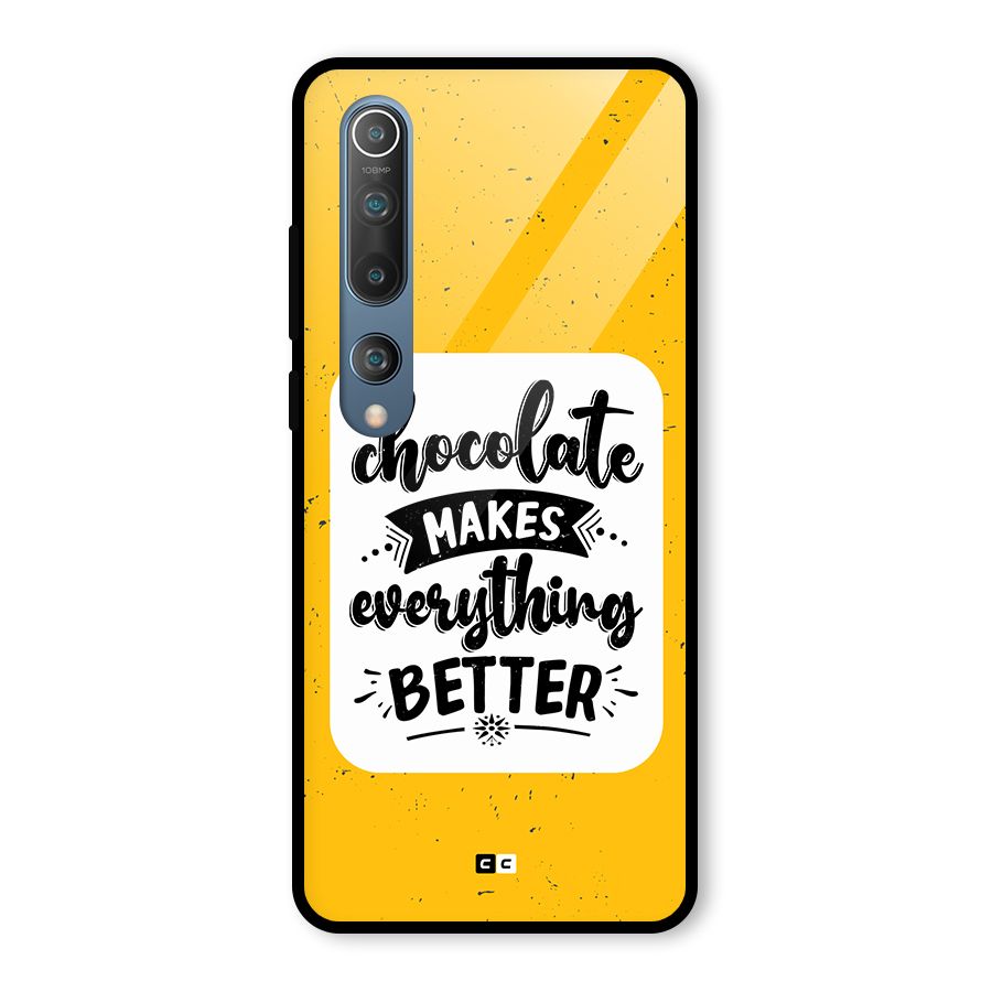 Makes Everything Better Glass Back Case for Mi 10