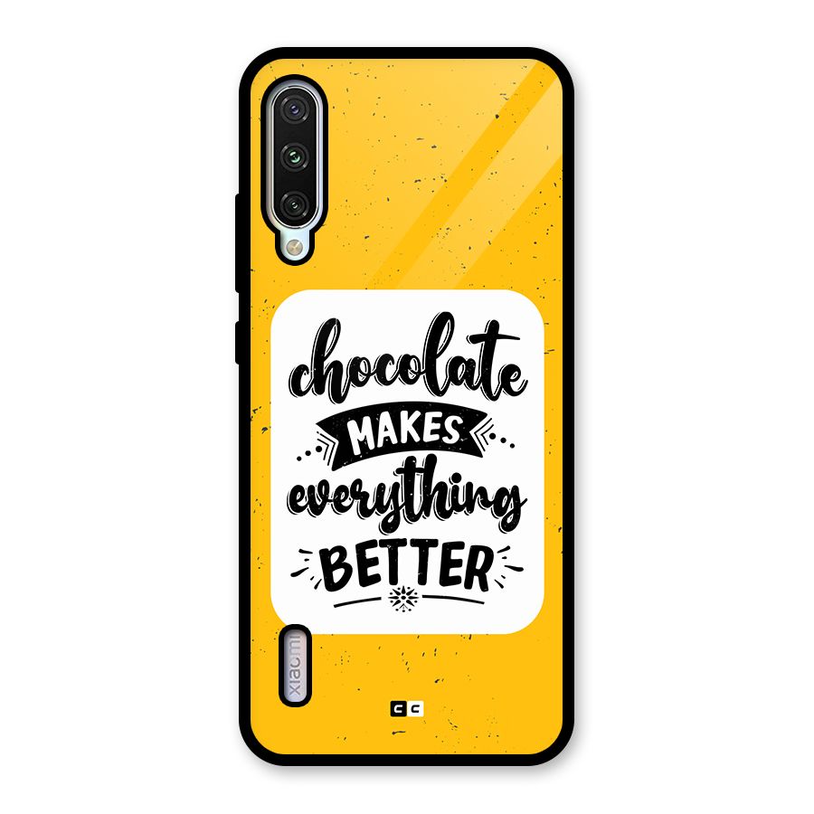 Makes Everything Better Glass Back Case for Mi A3