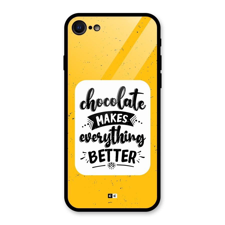 Makes Everything Better Glass Back Case for iPhone 7