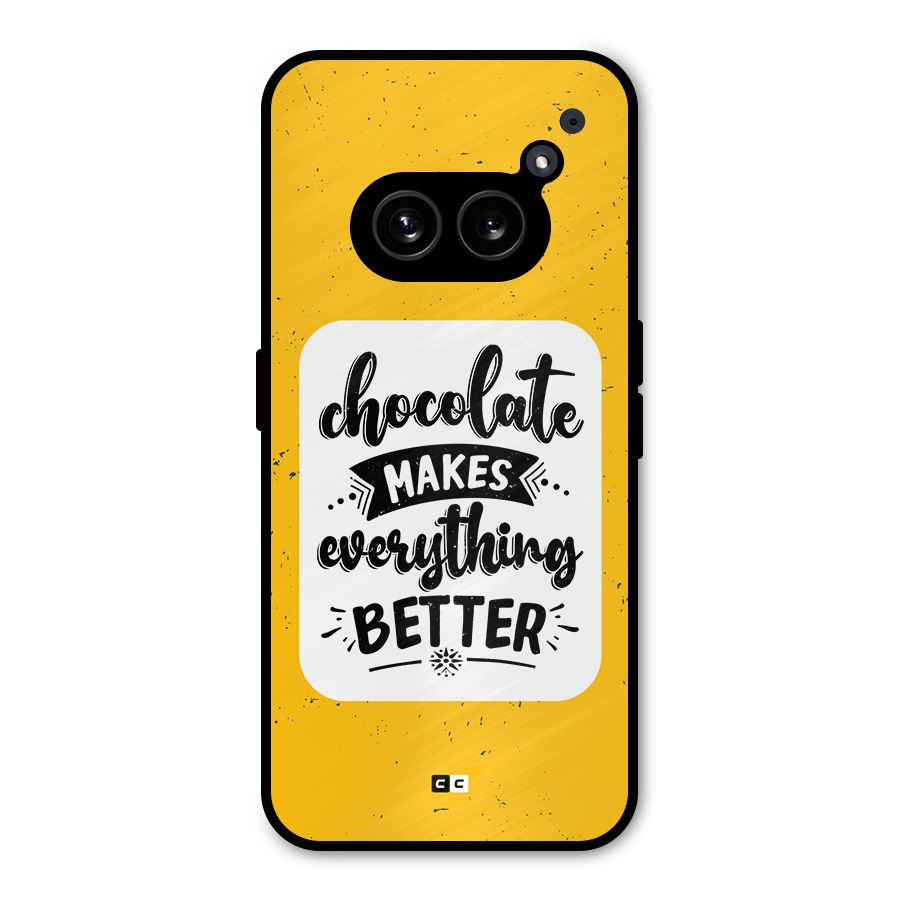 Makes Everything Better Metal Back Case for Nothing Phone 2a