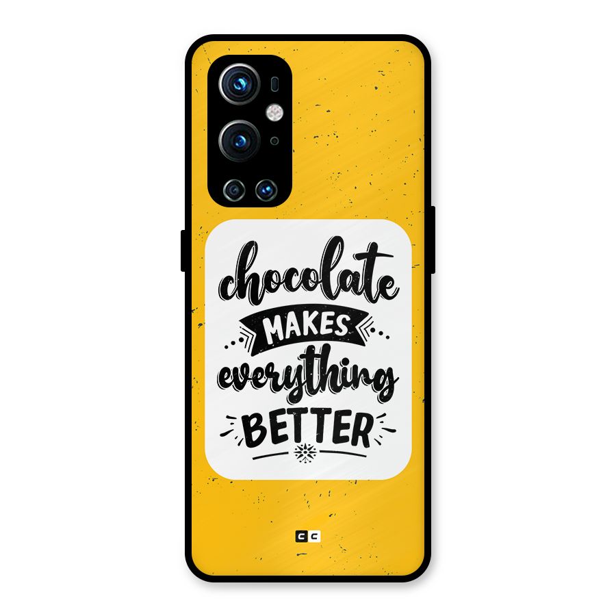 Makes Everything Better Metal Back Case for OnePlus 9 Pro