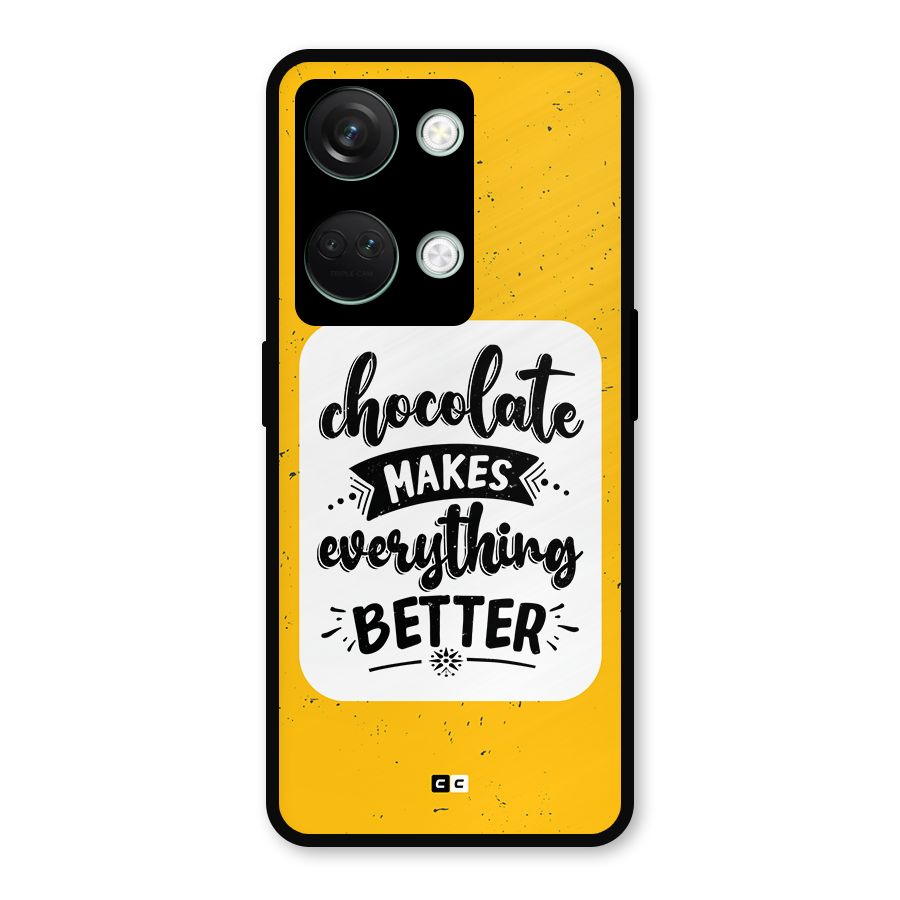 Makes Everything Better Metal Back Case for OnePlus Nord 3