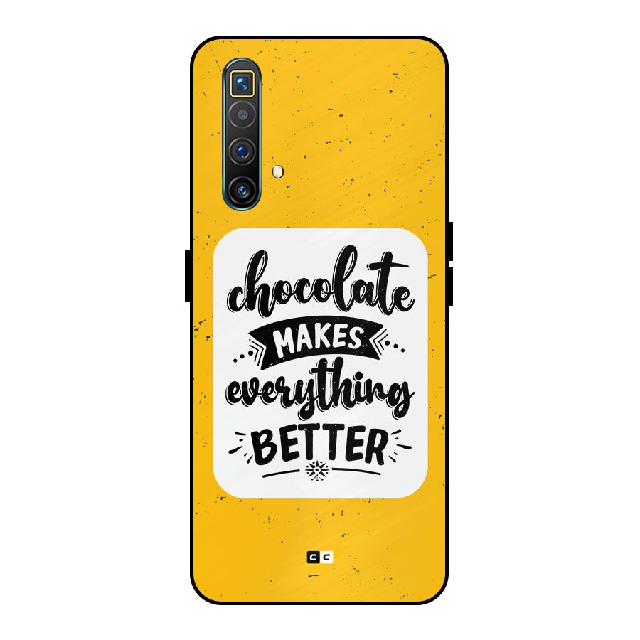 Makes Everything Better Metal Back Case for Realme X3