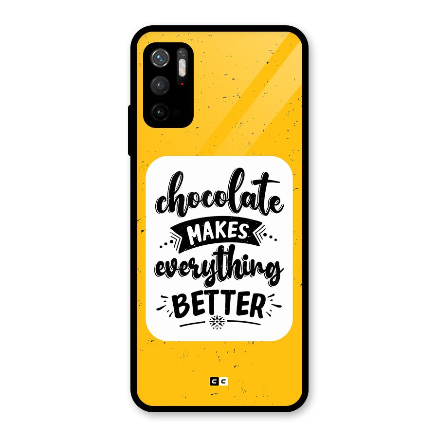 Makes Everything Better Metal Back Case for Redmi Note 10T 5G