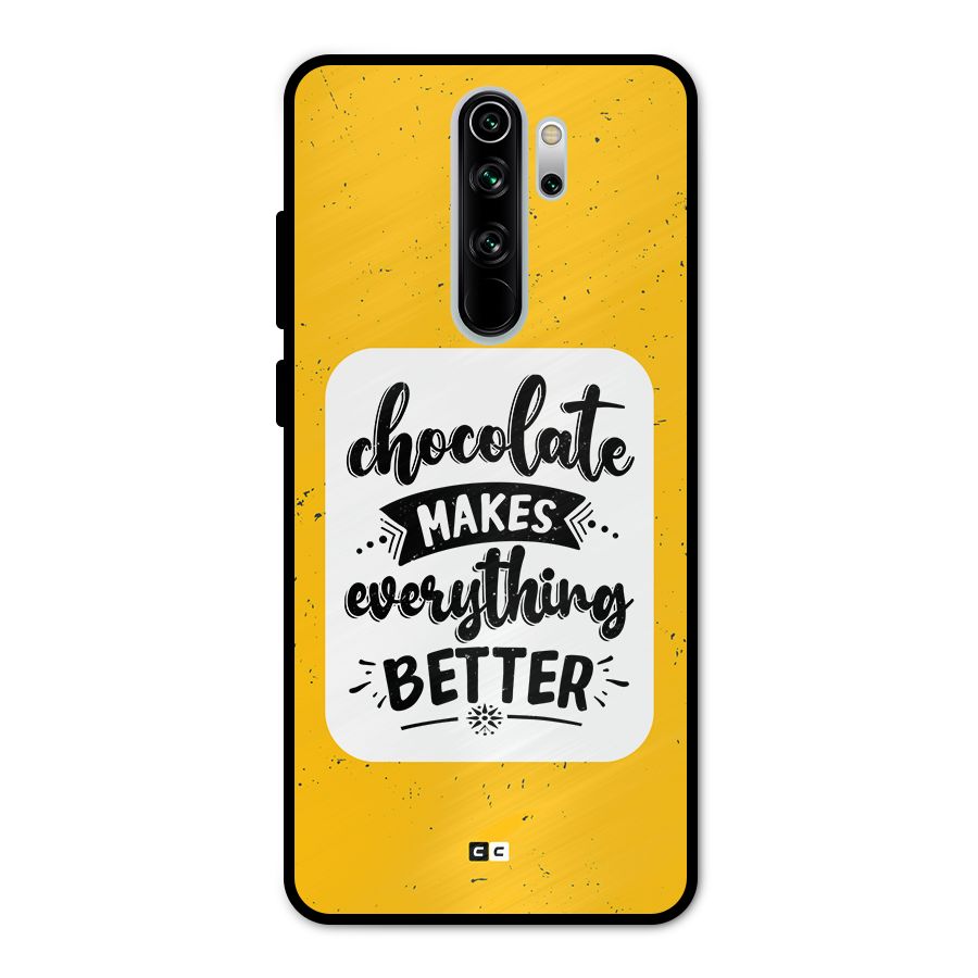 Makes Everything Better Metal Back Case for Redmi Note 8 Pro