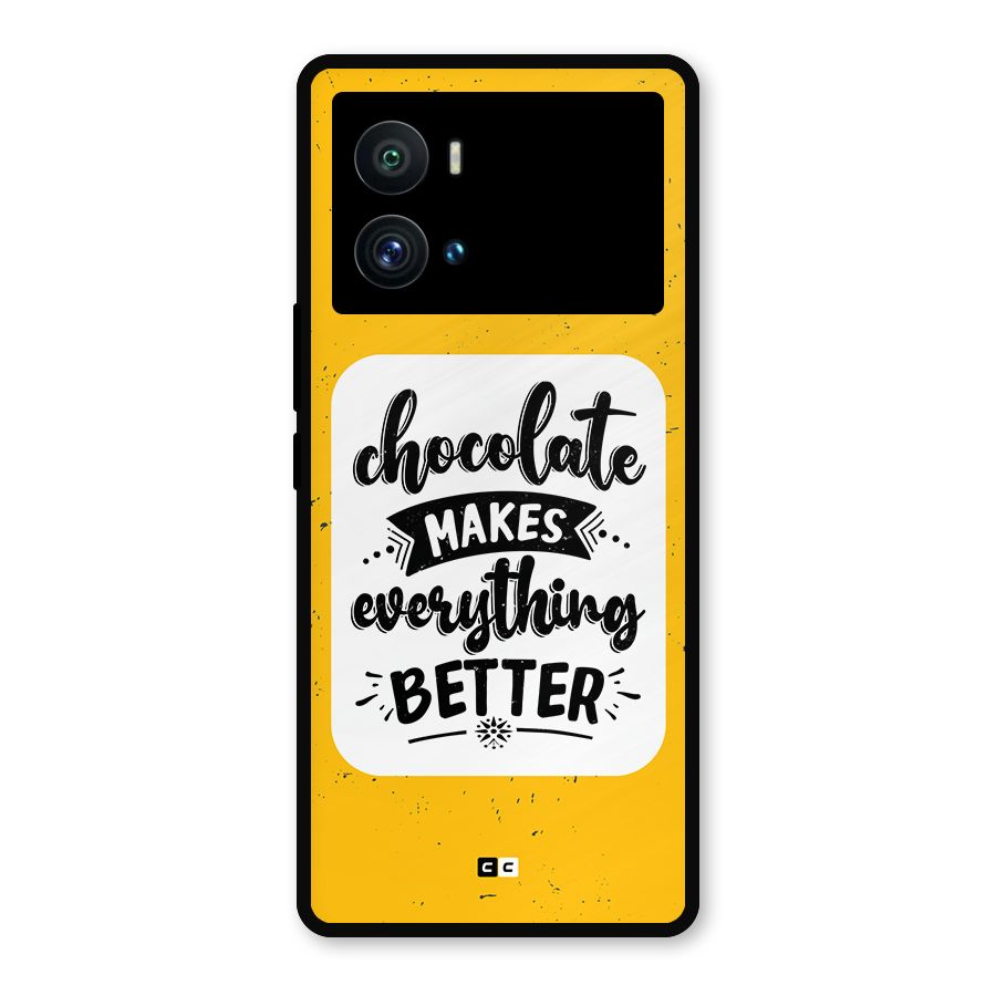 Makes Everything Better Metal Back Case for iQOO 9 Pro