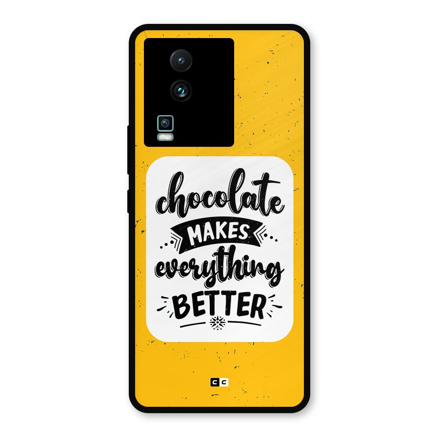 Makes Everything Better Metal Back Case for iQOO Neo 7