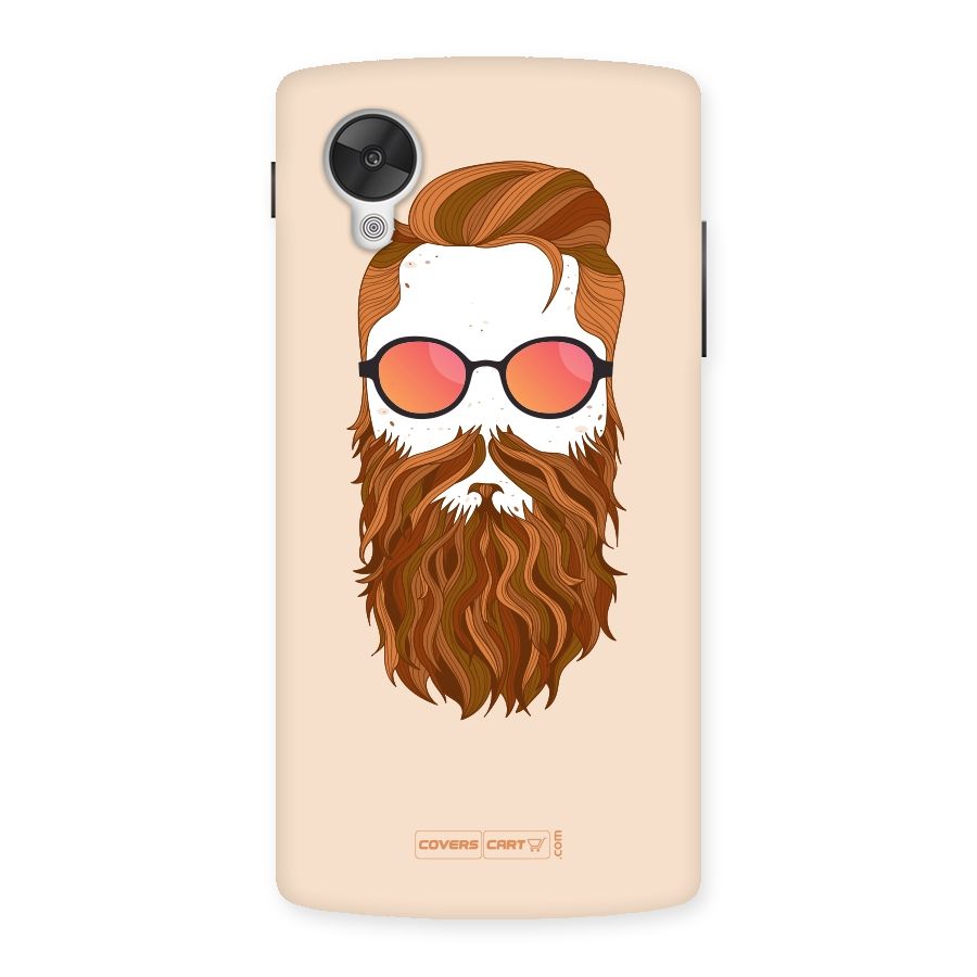 Man in Beard Back Case for Google Nexsus 5