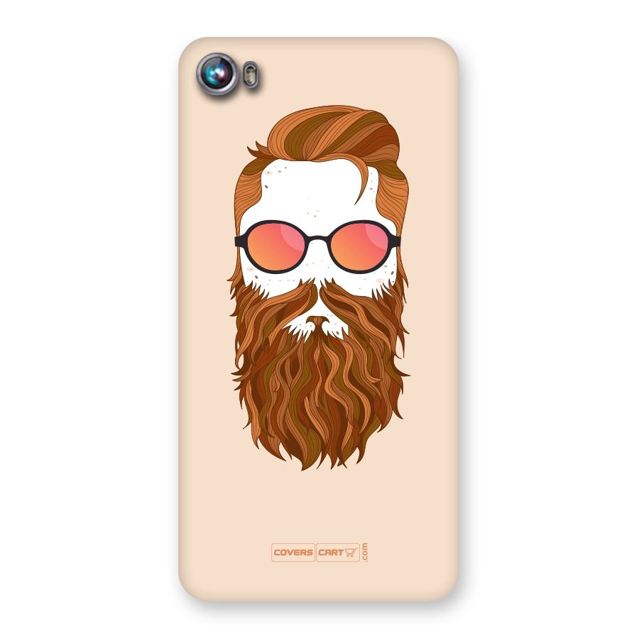 Man in Beard Back Case for Micromax Canvas Fire 4 A107