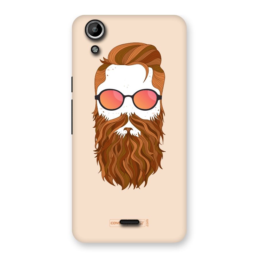 Man in Beard Back Case for Micromax Canvas Selfie Lens Q345
