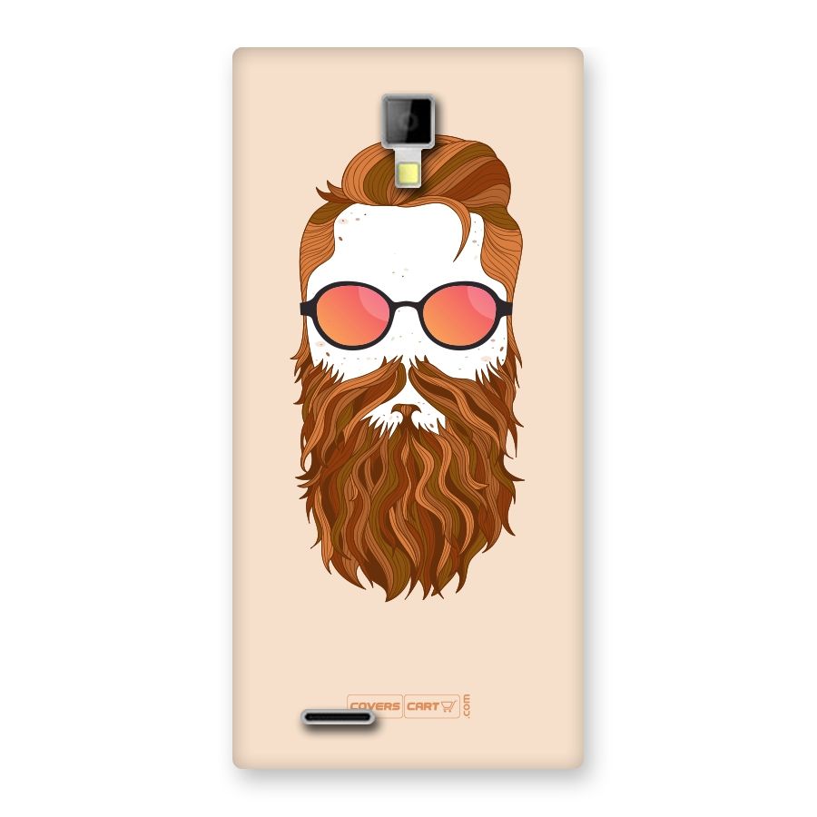 Man in Beard Back Case for Micromax Canvas Xpress A99