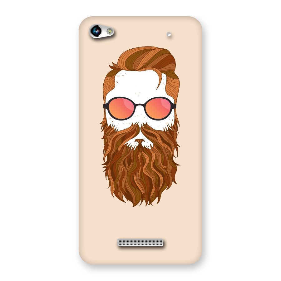 Man in Beard Back Case for Micromax Hue 2