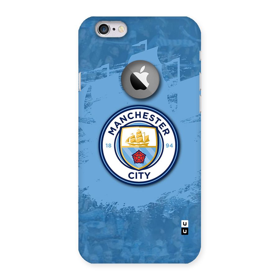 Manchester City Club Back Case for iPhone 6 Logo Cut