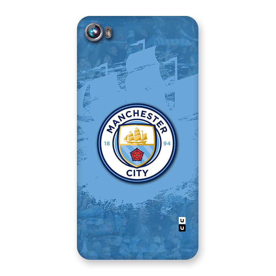 Manchester City Club Back Case for Canvas Fire 4 (A107)