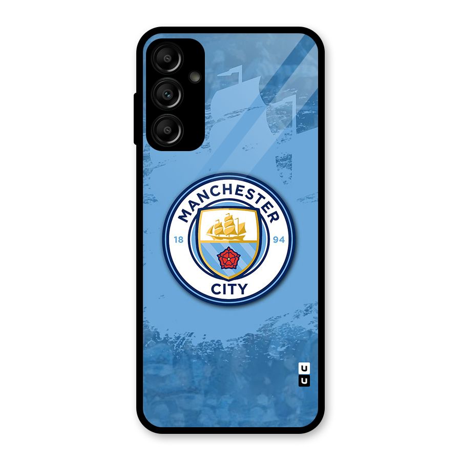 Manchester City Club Glass Back Case for Galaxy A14 5G