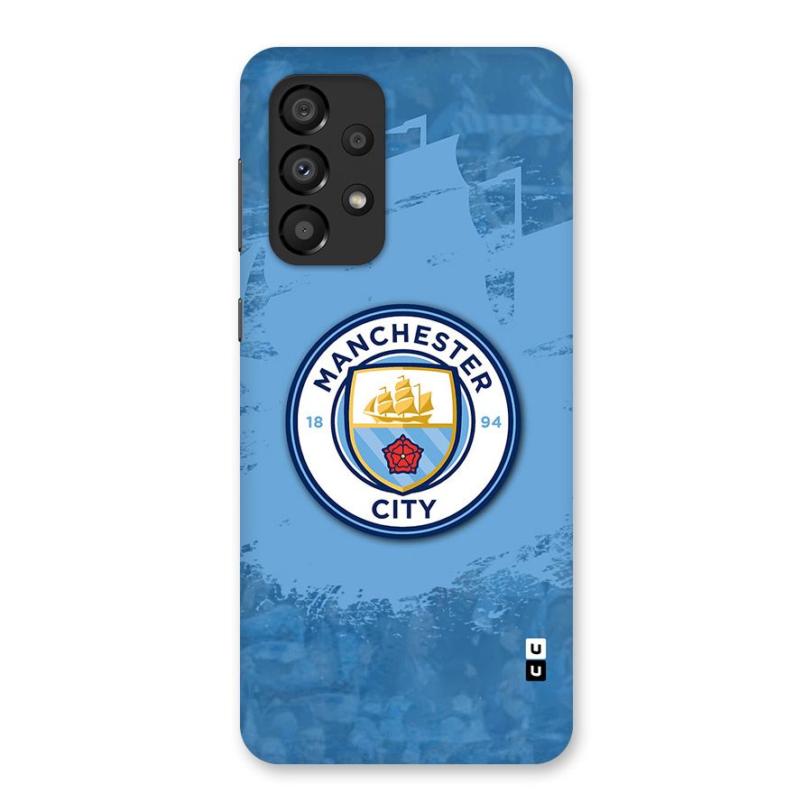 Manchester City Club Glass Back Case for Galaxy A33 5G