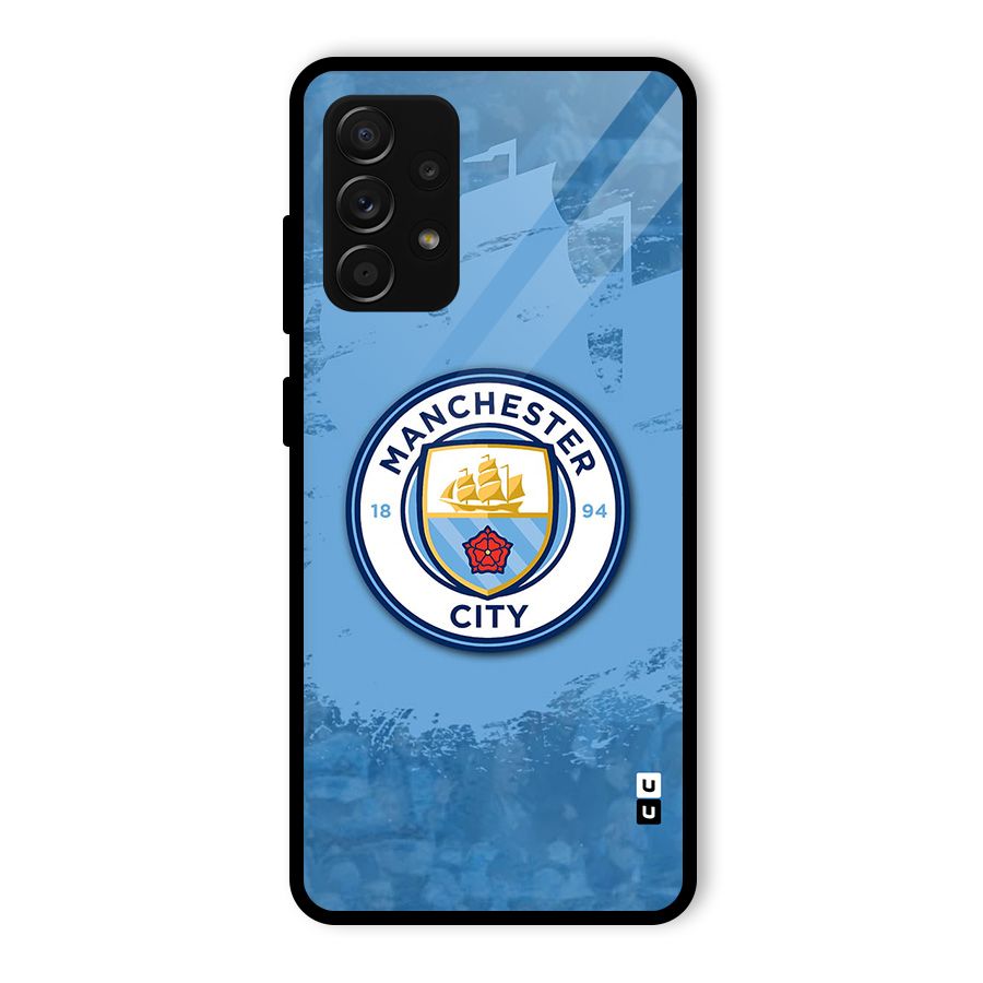 Manchester City Club Glass Back Case for Galaxy A53 5G