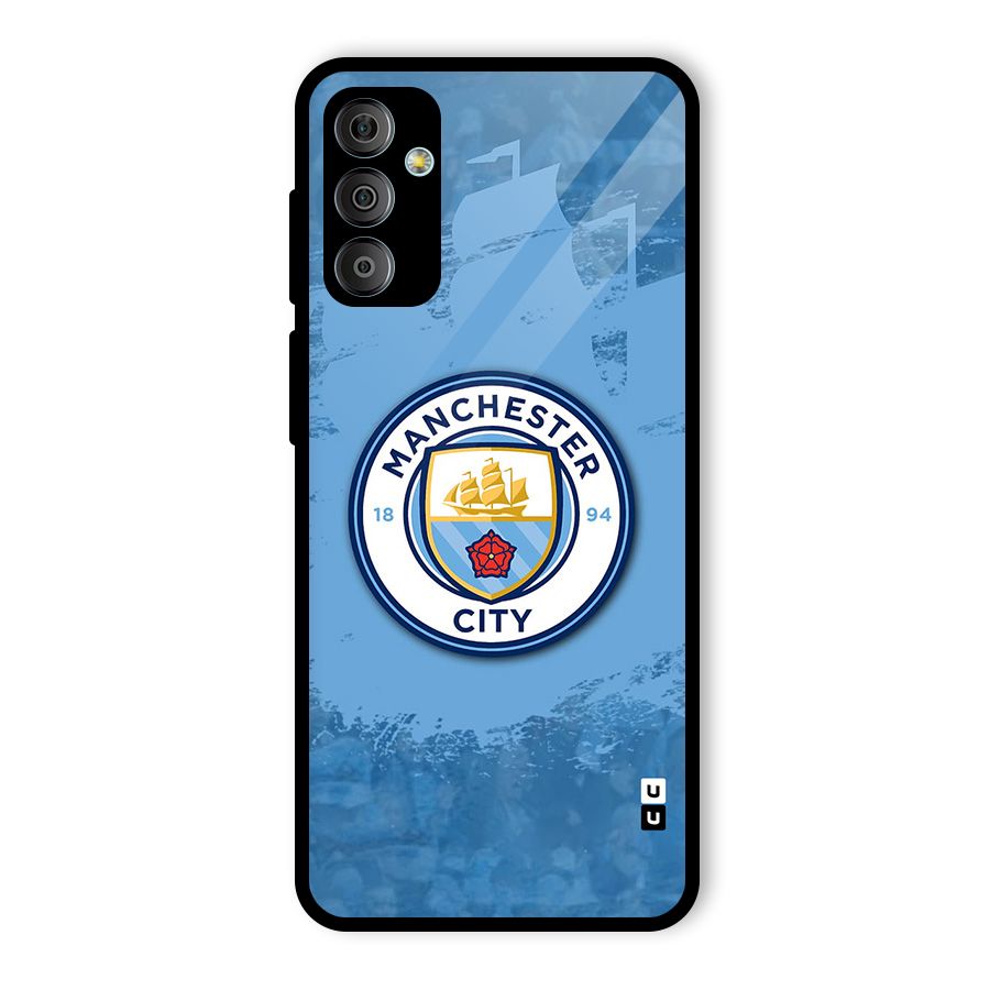 Manchester City Club Glass Back Case for Galaxy F23