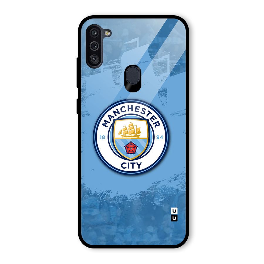 Manchester City Club Glass Back Case for Galaxy M11