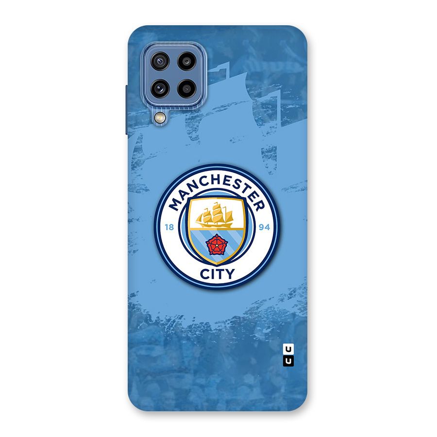 Manchester City Club Glass Back Case for Galaxy M32