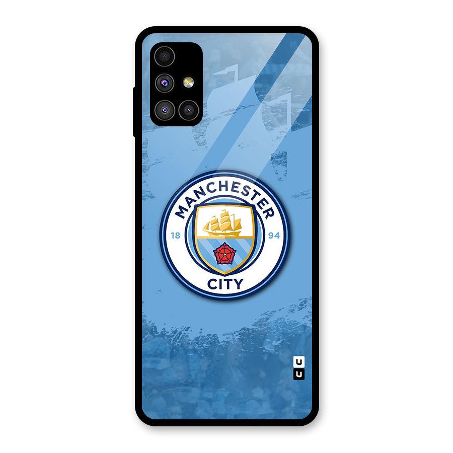Manchester City Club Glass Back Case for Galaxy M51
