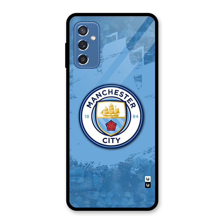 Manchester City Club Glass Back Case for Galaxy M52 5G