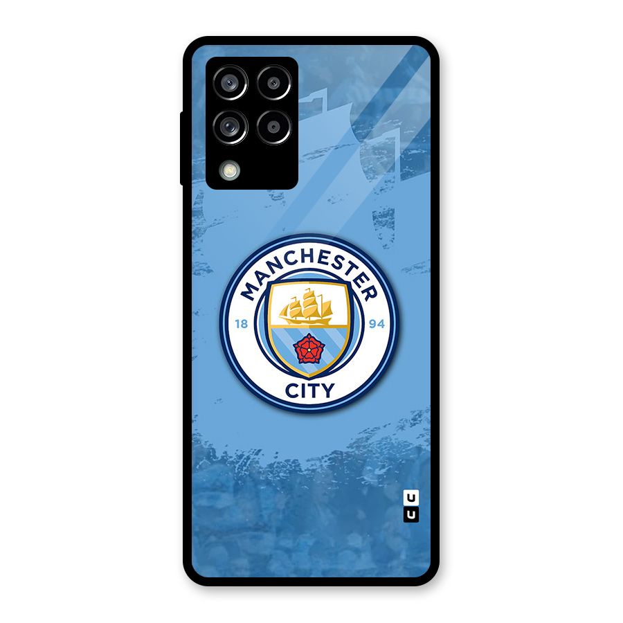 Manchester City Club Glass Back Case for Galaxy M53 5G