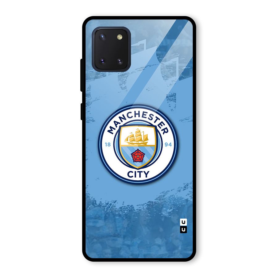 Manchester City Club Glass Back Case for Galaxy Note 10 Lite