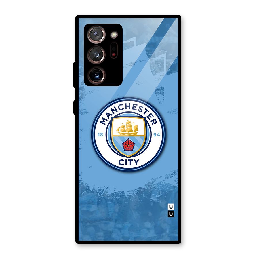 Manchester City Club Glass Back Case for Galaxy Note 20 Ultra