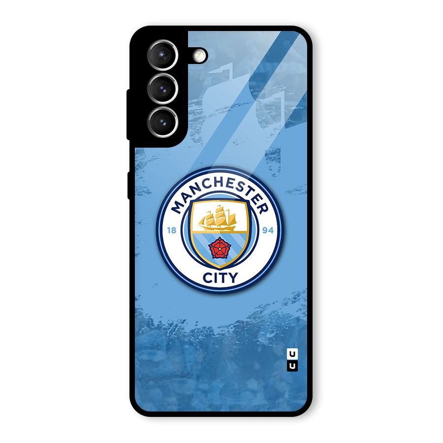 Manchester City Club Glass Back Case for Galaxy S21 5G
