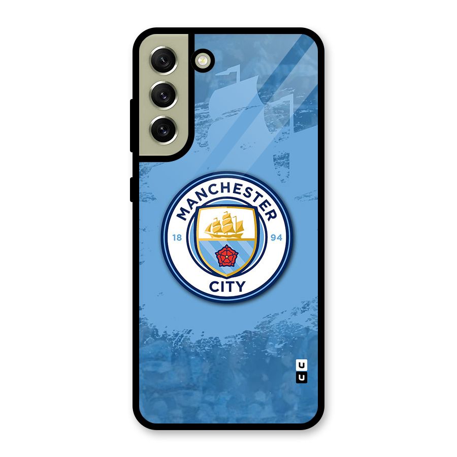 Manchester City Club Glass Back Case for Galaxy S21 FE 5G