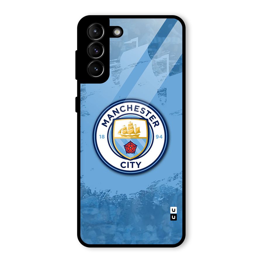Manchester City Club Glass Back Case for Galaxy S21 Plus
