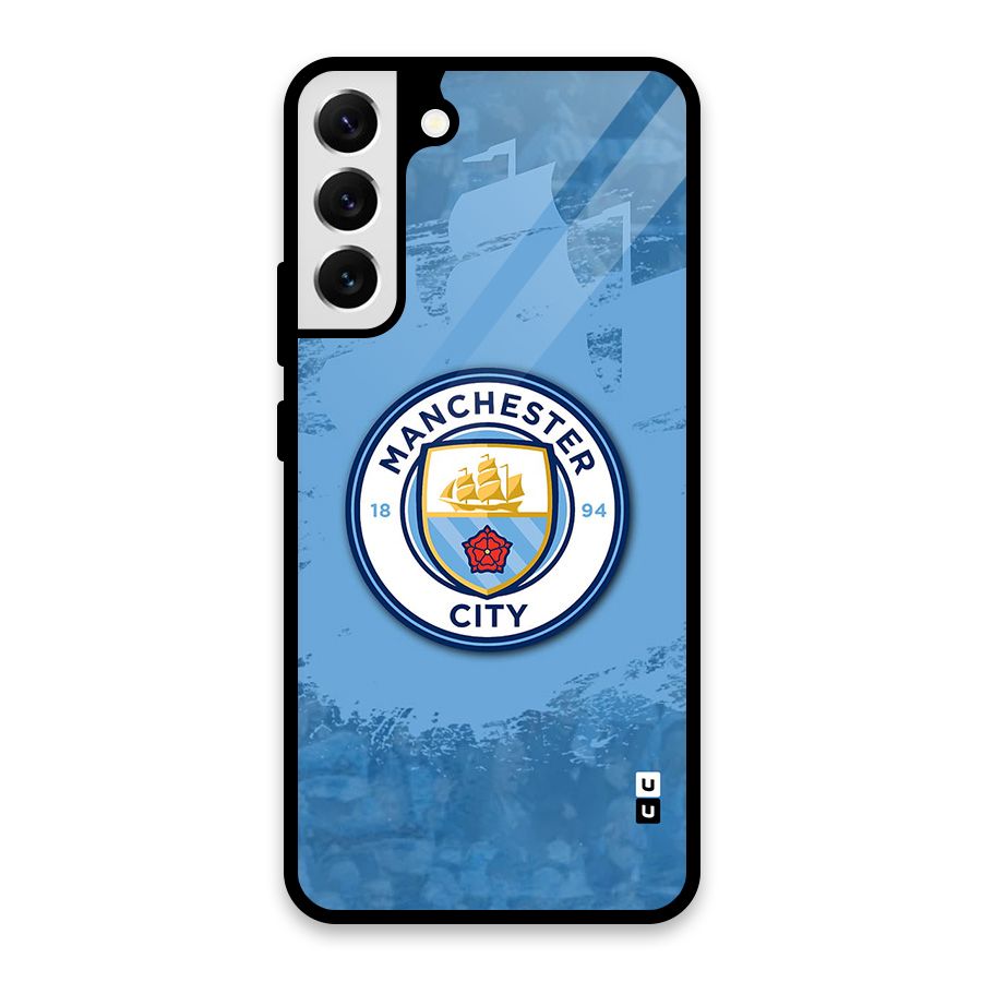 Manchester City Club Glass Back Case for Galaxy S22 Plus 5G