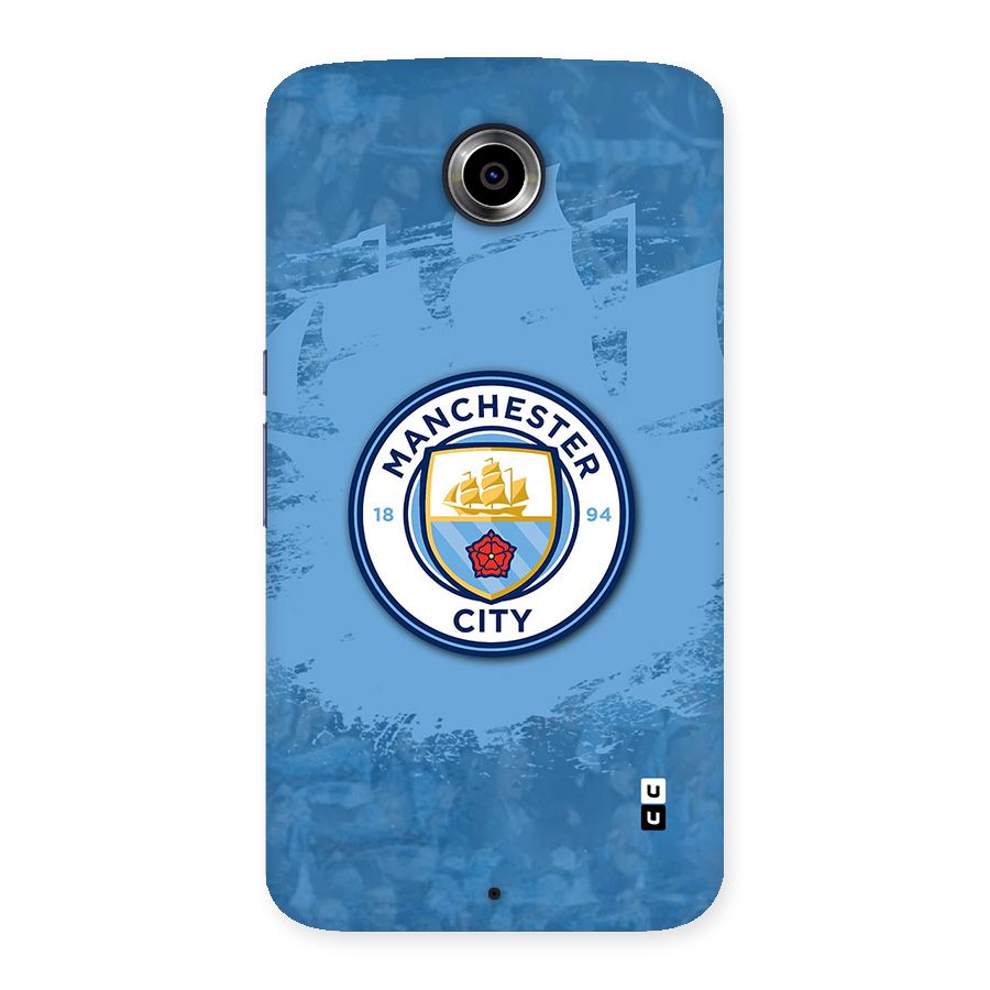 Manchester City Club Back Case for Google Nexus 6