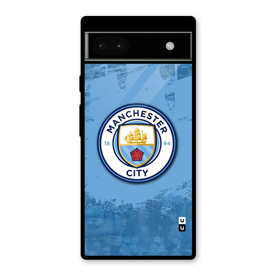 Manchester City Club Glass Back Case for Google Pixel 6a