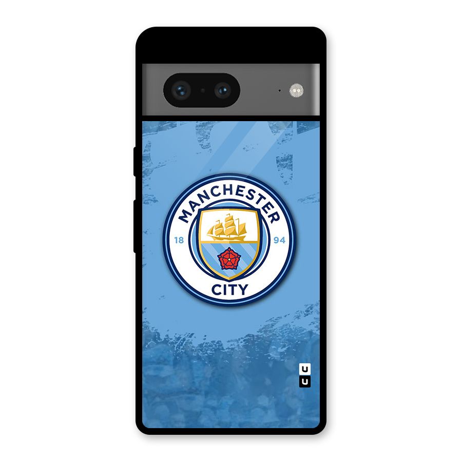 Manchester City Club Glass Back Case for Google Pixel 7