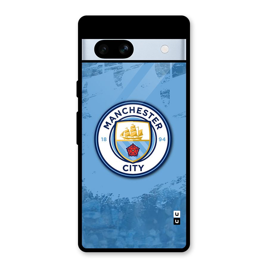 Manchester City Club Glass Back Case for Google Pixel 7a